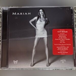 Mariah Carey #1's on CD.